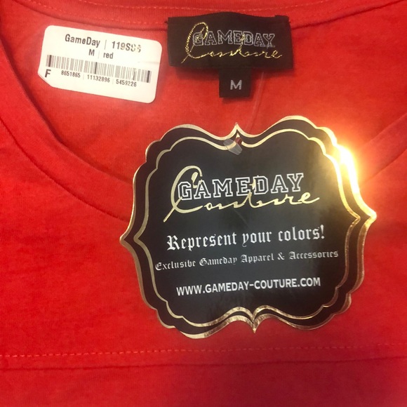 New game day couture shirt.never worn. - Picture 1 of 3